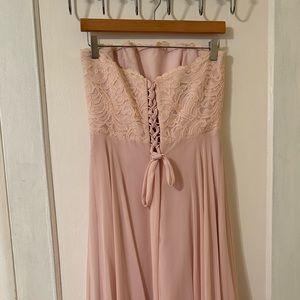 Strapless Formal Dress